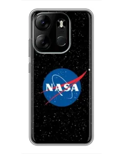 Чохол для TECNO Spark Go 2023 (BF7) з картинкою «NASA — зоряне небо» Чохол для TECNO Spark Go 2023 (BF7) з картинкою «NASA — зоряне небо»