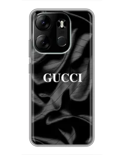 Чохол для TECNO Spark Go 2023 (BF7) з картинкою «Gucci — шовкові хвилі» Чохол для TECNO Spark Go 2023 (BF7) з картинкою «Gucci — шовкові хвилі»