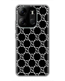 Чохол для TECNO Spark Go 2023 (BF7) з картинкою «Gucci — сітчастий паттерн» Чохол для TECNO Spark Go 2023 (BF7) з картинкою «Gucci — сітчастий паттерн»