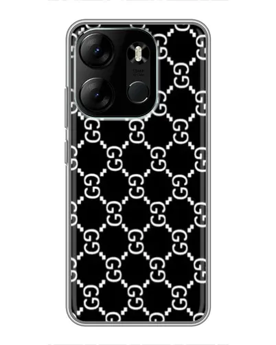 Чохол для TECNO Spark Go 2023 (BF7) з картинкою «Gucci — сітчастий паттерн» Чохол для TECNO Spark Go 2023 (BF7) з картинкою «Gucci — сітчастий паттерн»