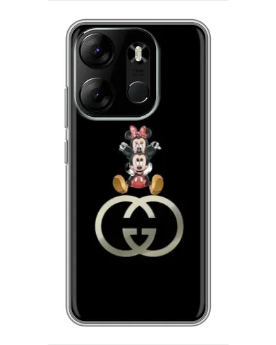 Чохол для TECNO Spark Go 2023 (BF7) з картинкою «Мінні Маус на лого» Чохол для TECNO Spark Go 2023 (BF7) з картинкою «Мінні Маус на лого»