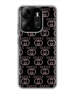 Чохол для TECNO Spark Go 2023 (BF7) з картинкою «Класична монограма Gucci»