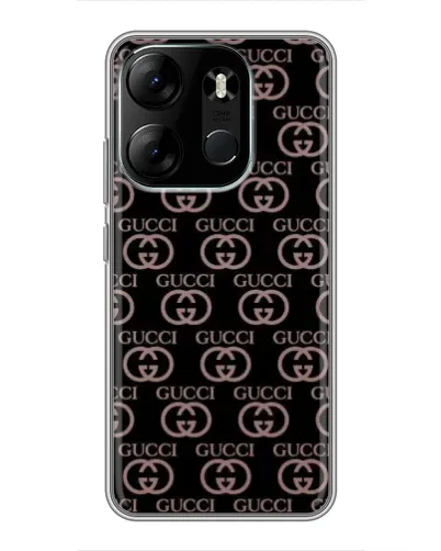 Чохол для TECNO Spark Go 2023 (BF7) з картинкою «Класична монограма Gucci» Чохол для TECNO Spark Go 2023 (BF7) з картинкою «Класична монограма Gucci»