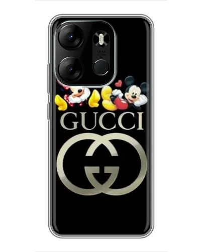 Чохол для TECNO Spark Go 2023 (BF7) з картинкою «Gucci — герої Disney» Чохол для TECNO Spark Go 2023 (BF7) з картинкою «Gucci — герої Disney»