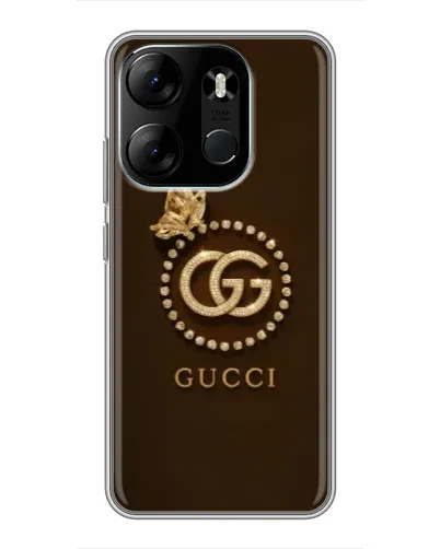 Чохол для TECNO Spark Go 2023 (BF7) з картинкою «Gucci — золотий метелик» Чохол для TECNO Spark Go 2023 (BF7) з картинкою «Gucci — золотий метелик»