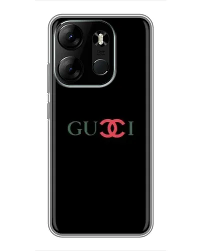 Чохол для TECNO Spark Go 2023 (BF7) з картинкою «Gucci — червоний градієнт» Чохол для TECNO Spark Go 2023 (BF7) з картинкою «Gucci — червоний градієнт»