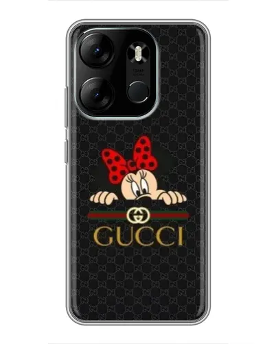 Чохол для TECNO Spark Go 2023 (BF7) з картинкою «Мінні Маус Gucci — чорний» Чохол для TECNO Spark Go 2023 (BF7) з картинкою «Мінні Маус Gucci — чорний»