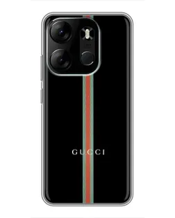 Чохол для TECNO Spark Go 2023 (BF7) з картинкою «Gucci — строга лінія»