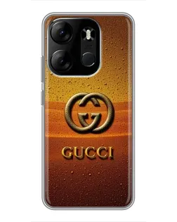 Чохол для TECNO Spark Go 2023 (BF7) з картинкою «Gucci — сонячний градієнт»