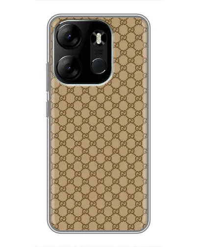 Чехол для TECNO Spark Go 2023 (BF7) с картинкой «Gucci — классический беж» Чехол для TECNO Spark Go 2023 (BF7) с картинкой «Gucci — классический беж»