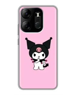 Чехол для TECNO Spark Go 2023 (BF7) с картинкой «Kuromi — розовая нежность» Чехол для TECNO Spark Go 2023 (BF7) с картинкой «Kuromi — розовая нежность»