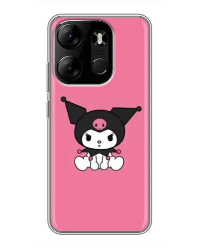 Чехол для TECNO Spark Go 2023 (BF7) с картинкой «Хмурая Kuromi»