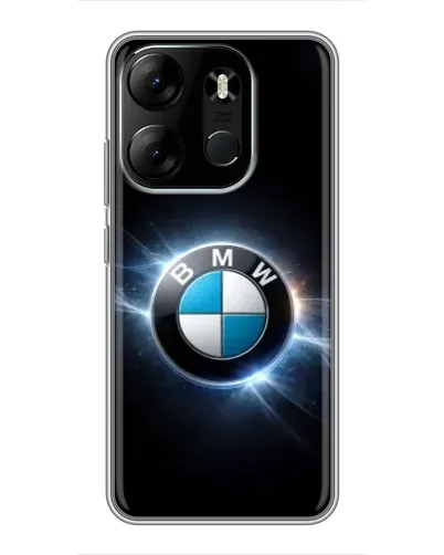 Чехол для TECNO Spark Go 2023 (BF7) с картинкой «BMW — неоновое сияние» Чехол для TECNO Spark Go 2023 (BF7) с картинкой «BMW — неоновое сияние»