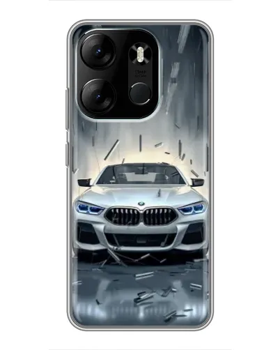 Чехол для TECNO Spark Go 2023 (BF7) с картинкой «BMW в свете фар» Чехол для TECNO Spark Go 2023 (BF7) с картинкой «BMW в свете фар»