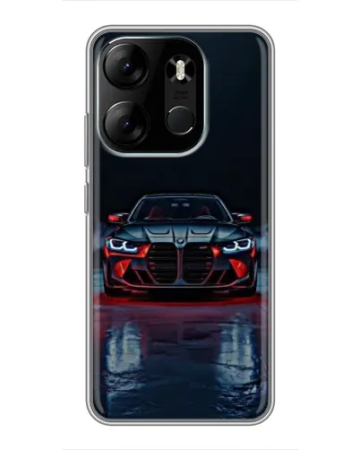 Чехол для TECNO Spark Go 2023 (BF7) с картинкой «BMW на мокрой дороге» Чехол для TECNO Spark Go 2023 (BF7) с картинкой «BMW на мокрой дороге»