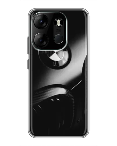 Чехол для TECNO Spark Go 2023 (BF7) с картинкой «Эмблема BMW — макро» Чехол для TECNO Spark Go 2023 (BF7) с картинкой «Эмблема BMW — макро»