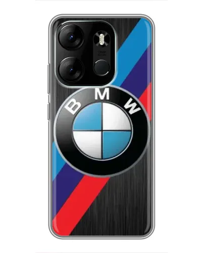 Чехол для TECNO Spark Go 2023 (BF7) с картинкой «BMW M-stripes стиль» Чехол для TECNO Spark Go 2023 (BF7) с картинкой «BMW M-stripes стиль»