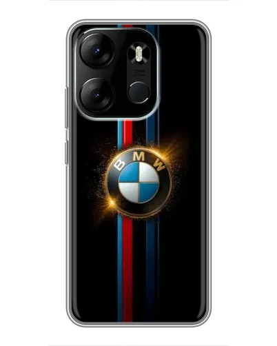 Чехол для TECNO Spark Go 2023 (BF7) с картинкой «BMW M-Power неон» Чехол для TECNO Spark Go 2023 (BF7) с картинкой «BMW M-Power неон»
