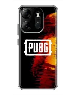 Чехол для TECNO Spark Go 2023 (BF7) с картинкой «Яркий логотип PUBG» Чехол для TECNO Spark Go 2023 (BF7) с картинкой «Яркий логотип PUBG»