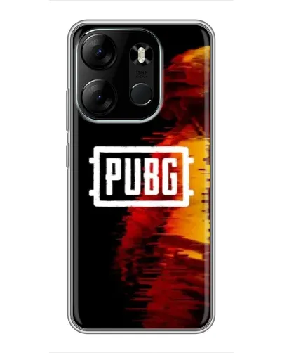 Чехол для TECNO Spark Go 2023 (BF7) с картинкой «Яркий логотип PUBG» Чехол для TECNO Spark Go 2023 (BF7) с картинкой «Яркий логотип PUBG»
