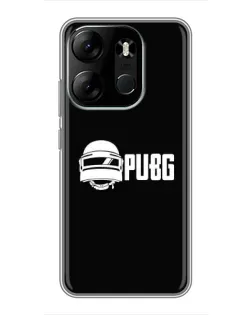 Чохол для TECNO Spark Go 2023 (BF7) з картинкою «PUBG — класичний лого»