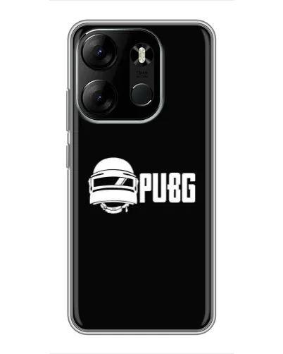 Чехол для TECNO Spark Go 2023 (BF7) с картинкой «PUBG — классический лого» Чехол для TECNO Spark Go 2023 (BF7) с картинкой «PUBG — классический лого»