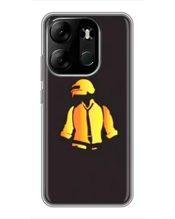 Чохол для TECNO Spark Go 2023 (BF7) з картинкою «Winner Winner — PUBG»