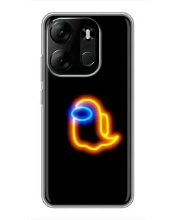 Чехол для TECNO Spark Go 2023 (BF7) с картинкой «Among Us неоновое сияние» Чехол для TECNO Spark Go 2023 (BF7) с картинкой «Among Us неоновое сияние»