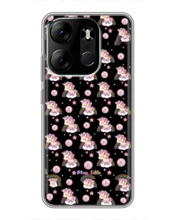Чехол для TECNO Spark Go 2023 (BF7) с картинкой «Magic Unicorn паттерн»