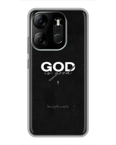 Чохол для TECNO Spark Go 2023 (BF7) з картинкою «GOD — Бог над усім» Чохол для TECNO Spark Go 2023 (BF7) з картинкою «GOD — Бог над усім»