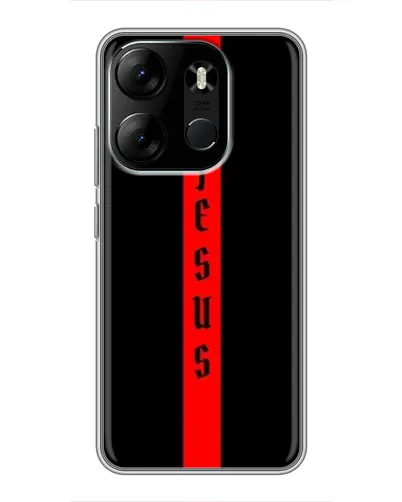 Чохол для TECNO Spark Go 2023 (BF7) з картинкою «Червона лінія віри» Чохол для TECNO Spark Go 2023 (BF7) з картинкою «Червона лінія віри»