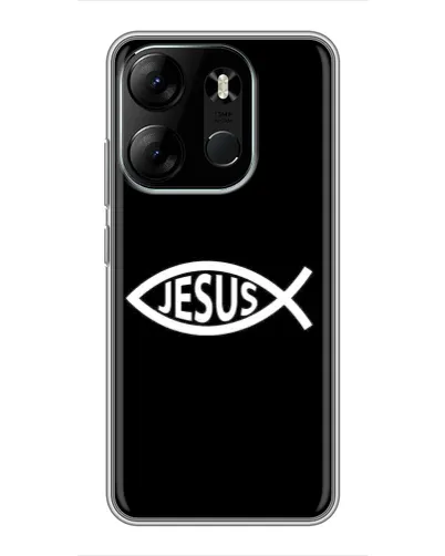Чохол для TECNO Spark Go 2023 (BF7) з картинкою «Класичний Jesus» Чохол для TECNO Spark Go 2023 (BF7) з картинкою «Класичний Jesus»