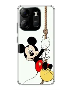Чехол для TECNO Spark Go 2023 (BF7) с картинкой «Mickey на канате» Чехол для TECNO Spark Go 2023 (BF7) с картинкой «Mickey на канате»