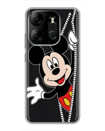 Чехол для TECNO Spark Go 2023 (BF7) с картинкой «Микки раздвигает стены» Чехол для TECNO Spark Go 2023 (BF7) с картинкой «Микки раздвигает стены»