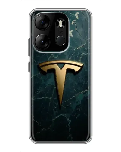 Чехол для TECNO Spark Go 2023 (BF7) с картинкой «Мраморная Tesla Gold» Чехол для TECNO Spark Go 2023 (BF7) с картинкой «Мраморная Tesla Gold»
