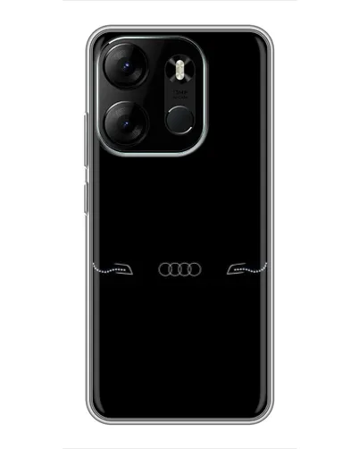 Чохол для TECNO Spark Go 2023 (BF7) з картинкою «Audi — світловий підпис» Чохол для TECNO Spark Go 2023 (BF7) з картинкою «Audi — світловий підпис»