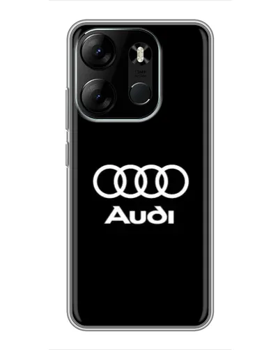 Чохол для TECNO Spark Go 2023 (BF7) з картинкою «Класичне лого Audi» Чохол для TECNO Spark Go 2023 (BF7) з картинкою «Класичне лого Audi»