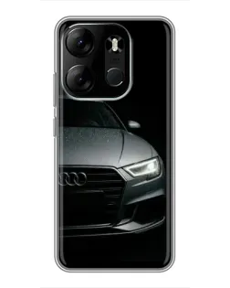 Чохол для TECNO Spark Go 2023 (BF7) з картинкою «Audi — деталізація кузова»