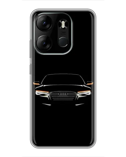 Чохол для TECNO Spark Go 2023 (BF7) з картинкою «Audi — нічний контур» Чохол для TECNO Spark Go 2023 (BF7) з картинкою «Audi — нічний контур»