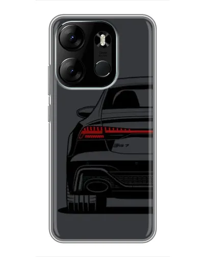 Чохол для TECNO Spark Go 2023 (BF7) з картинкою «Задня частина Audi — арт» Чохол для TECNO Spark Go 2023 (BF7) з картинкою «Задня частина Audi — арт»