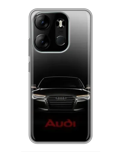 Чохол для TECNO Spark Go 2023 (BF7) з картинкою «Audi — градієнтний контур» Чохол для TECNO Spark Go 2023 (BF7) з картинкою «Audi — градієнтний контур»