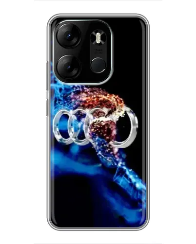 Чохол для TECNO Spark Go 2023 (BF7) з картинкою «Енергія лого Audi» Чохол для TECNO Spark Go 2023 (BF7) з картинкою «Енергія лого Audi»