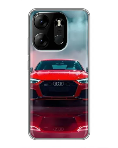 Чохол для TECNO Spark Go 2023 (BF7) з картинкою «Audi RS — червоний стиль» Чохол для TECNO Spark Go 2023 (BF7) з картинкою «Audi RS — червоний стиль»