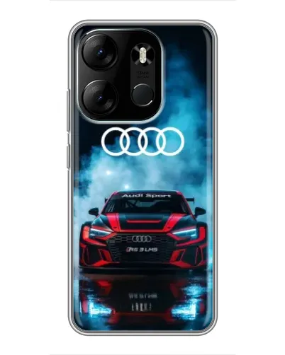 Чохол для TECNO Spark Go 2023 (BF7) з картинкою «Audi Sport — неон» Чохол для TECNO Spark Go 2023 (BF7) з картинкою «Audi Sport — неон»