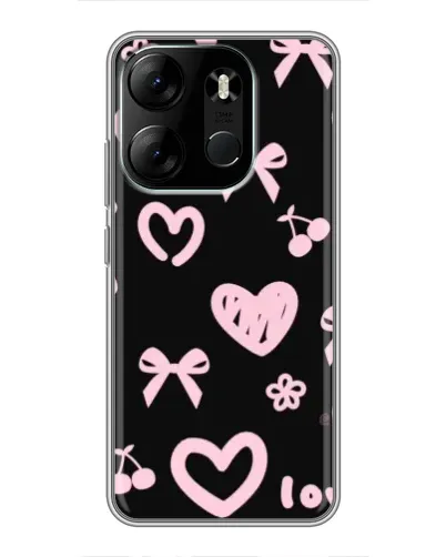 Чохол для TECNO Spark Go 2023 (BF7) з картинкою «Сатиновий бант» Чохол для TECNO Spark Go 2023 (BF7) з картинкою «Сатиновий бант»
