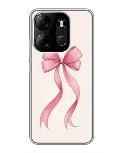 Чохол для TECNO Spark Go 2023 (BF7) з картинкою «Рожевий бант» Чохол для TECNO Spark Go 2023 (BF7) з картинкою «Рожевий бант»