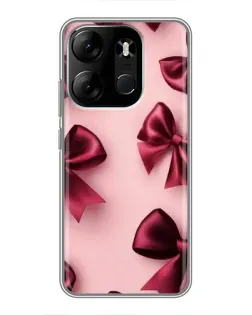 Чохол для TECNO Spark Go 2023 (BF7) з картинкою «Бордовий атлас» Чохол для TECNO Spark Go 2023 (BF7) з картинкою «Бордовий атлас»