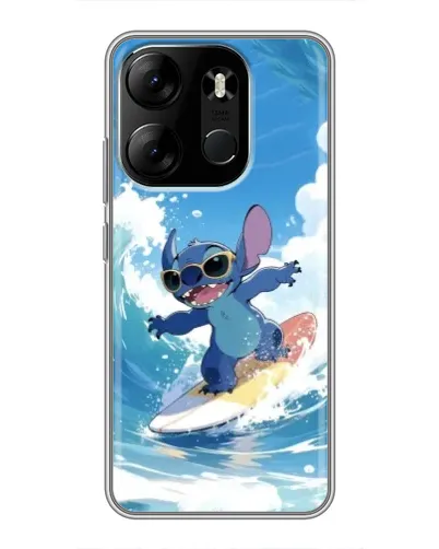 Чохол для TECNO Spark Go 2023 (BF7) з картинкою «Стіч на хвилі» Чохол для TECNO Spark Go 2023 (BF7) з картинкою «Стіч на хвилі»