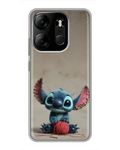 Чохол для TECNO Spark Go 2023 (BF7) з картинкою «Стіч на чоричневому фоні» Чохол для TECNO Spark Go 2023 (BF7) з картинкою «Стіч на чоричневому фоні»