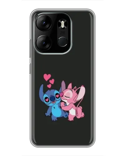 Чохол для TECNO Spark Go 2023 (BF7) з картинкою «Анжел цілує Стіча» Чохол для TECNO Spark Go 2023 (BF7) з картинкою «Анжел цілує Стіча»